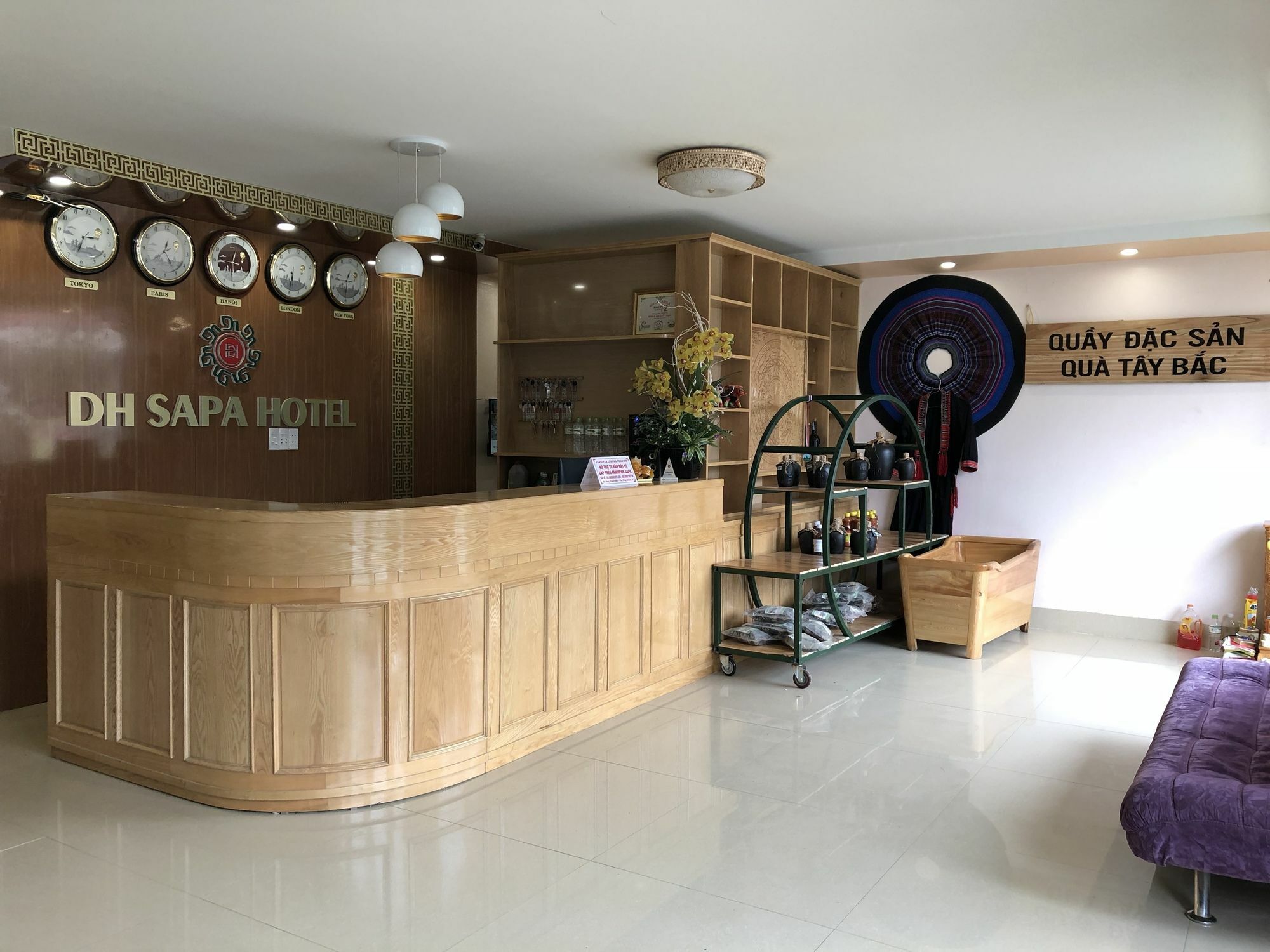 Dh Sa Pa酒店 外观 照片